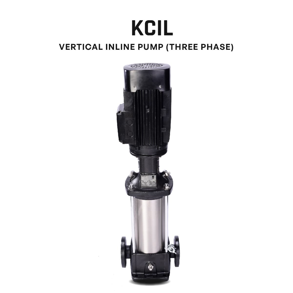 Vertical Inline Pump, KCIL 64-6, 50 HP, Three Phase, 415 Volts