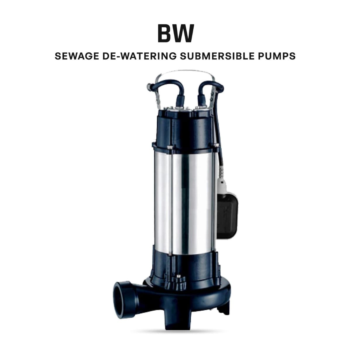 Dewatering Pump (Sewage), 1800BW, 2.5 HP, Single Phase, 220 V