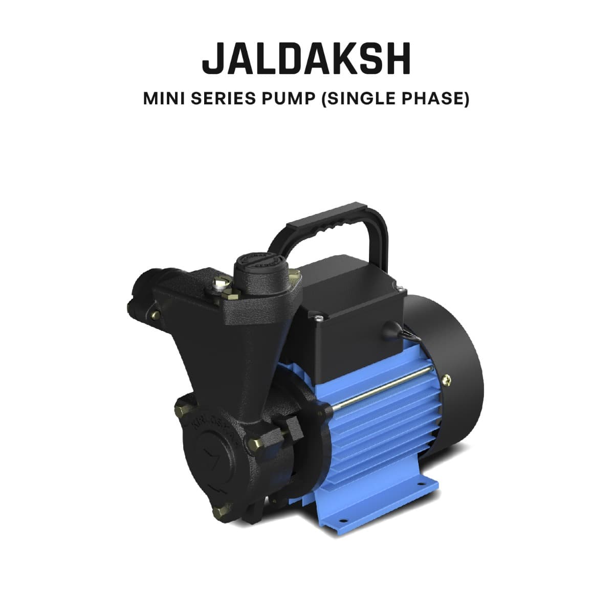 Self-priming Pump, JALDAKSH (Silver), 1 HP, Single Phase, 220 Volts, Size 25mm X 25mm