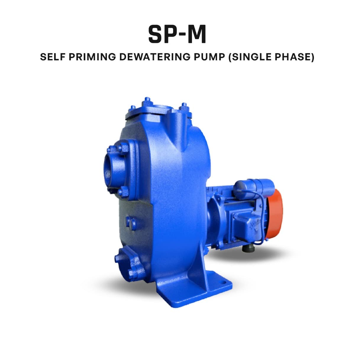 Dewatering Pump (Self-priming), SP-0M, 1 HP, Single Phase, 210 Volts, Size 40mm X 40mm