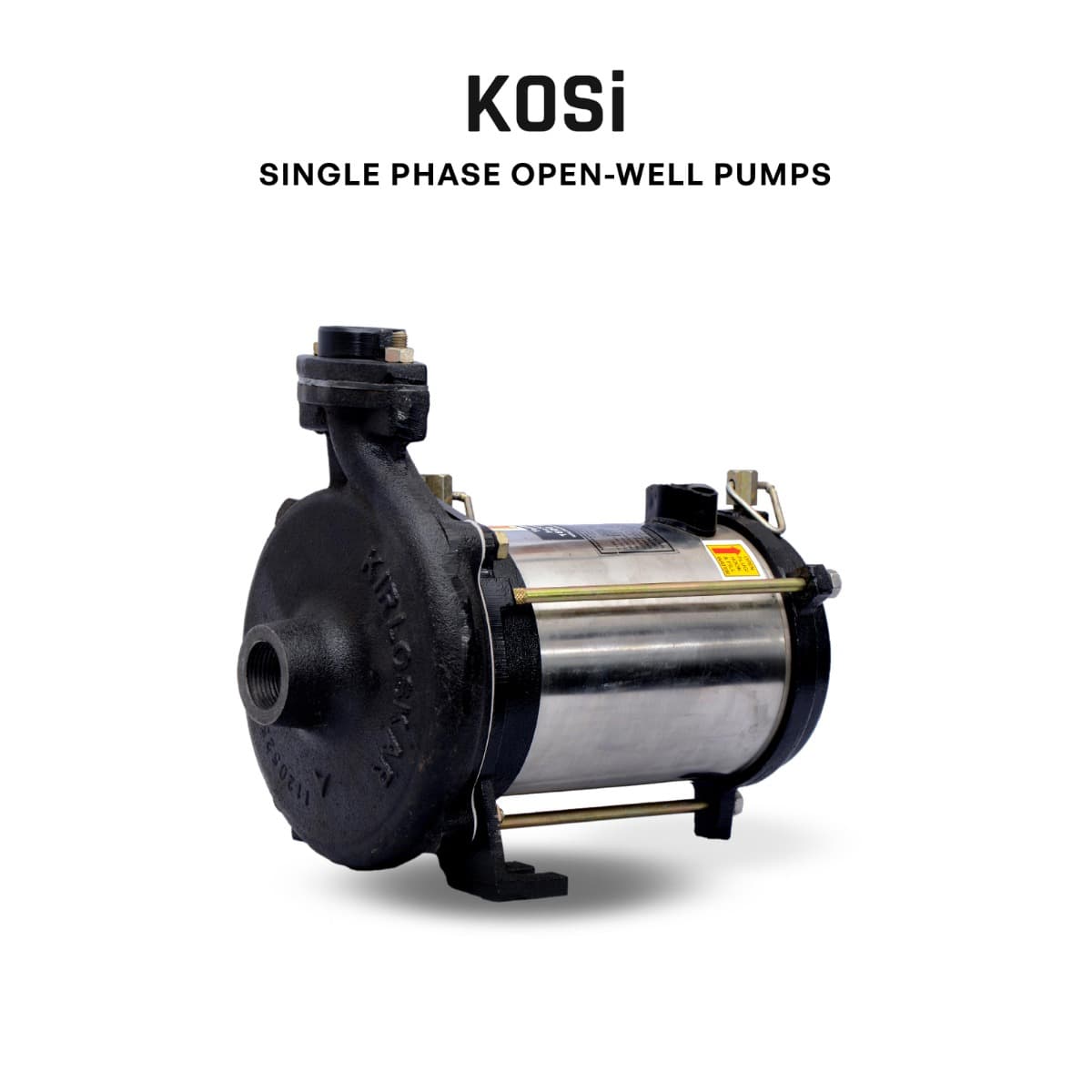 Openwell Submersible Pump, KOSi-245, 2 HP, Single Phase, 210 Volts, Size 32mm X 25mm with Control Panel