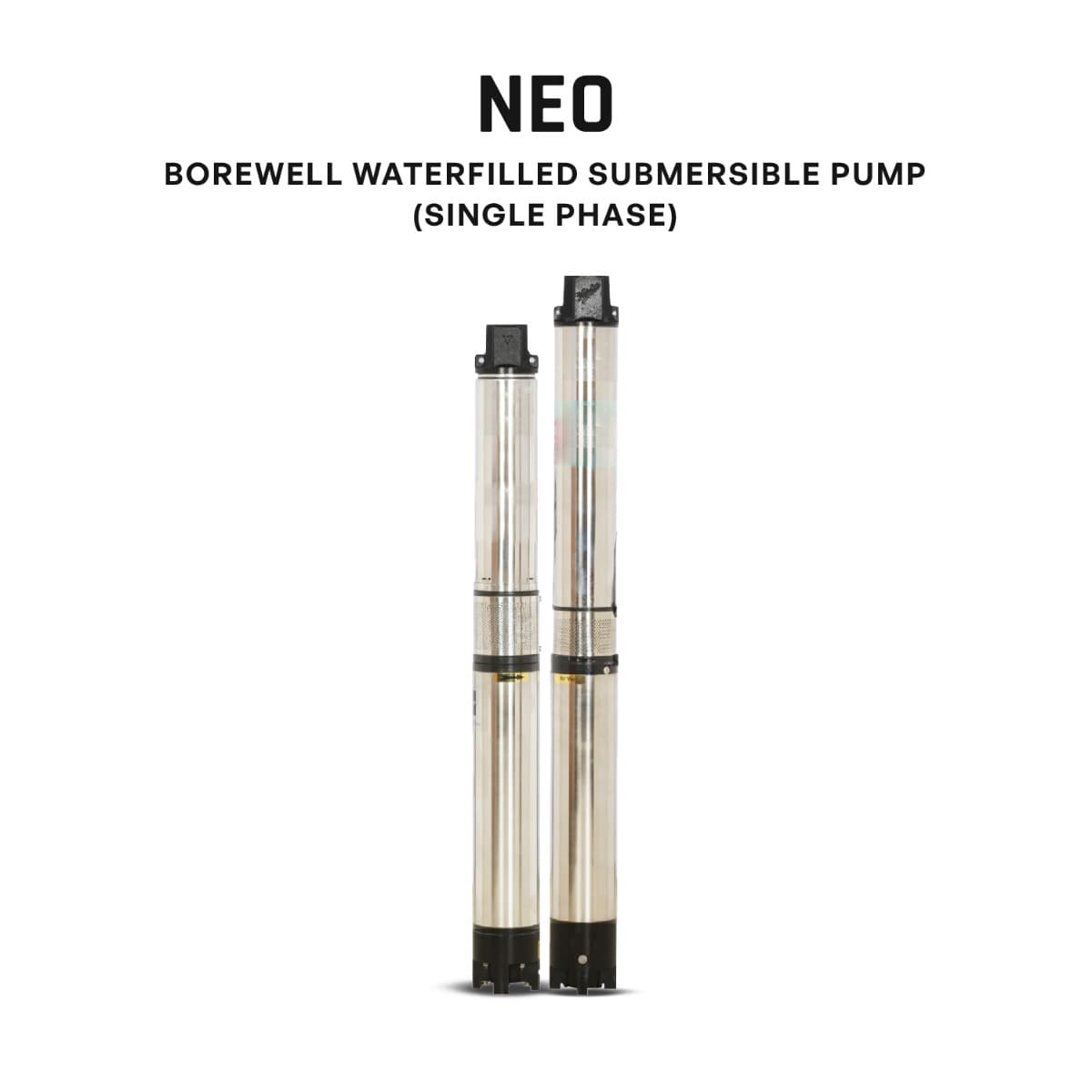 Borewell Submersible Pump, NEO 30-1014, 1 HP, Single Phase, 220 Volts, Size 32mm