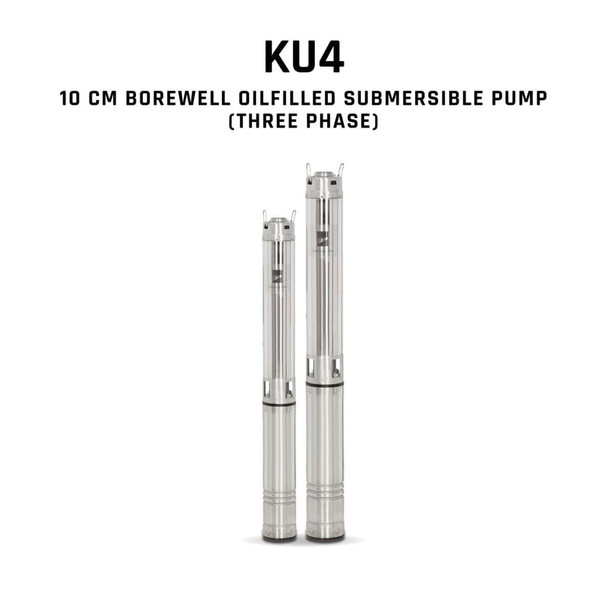 Borewell Submersible Pump, KU4-0328, 2 HP, Three Phase, 415 Volts, Size 32mm