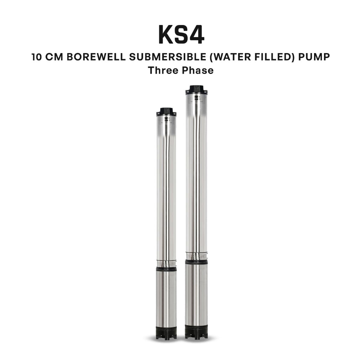 Borewell Submersible Pump, KS4F-5018, 5 HP, Three Phase, 415 Volts