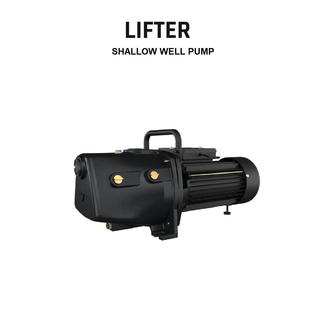 Shallow Well Pump, LIFTER 125, 1.0 HP, 220 Volts, Single Phase, Size 25mm x 25mm
